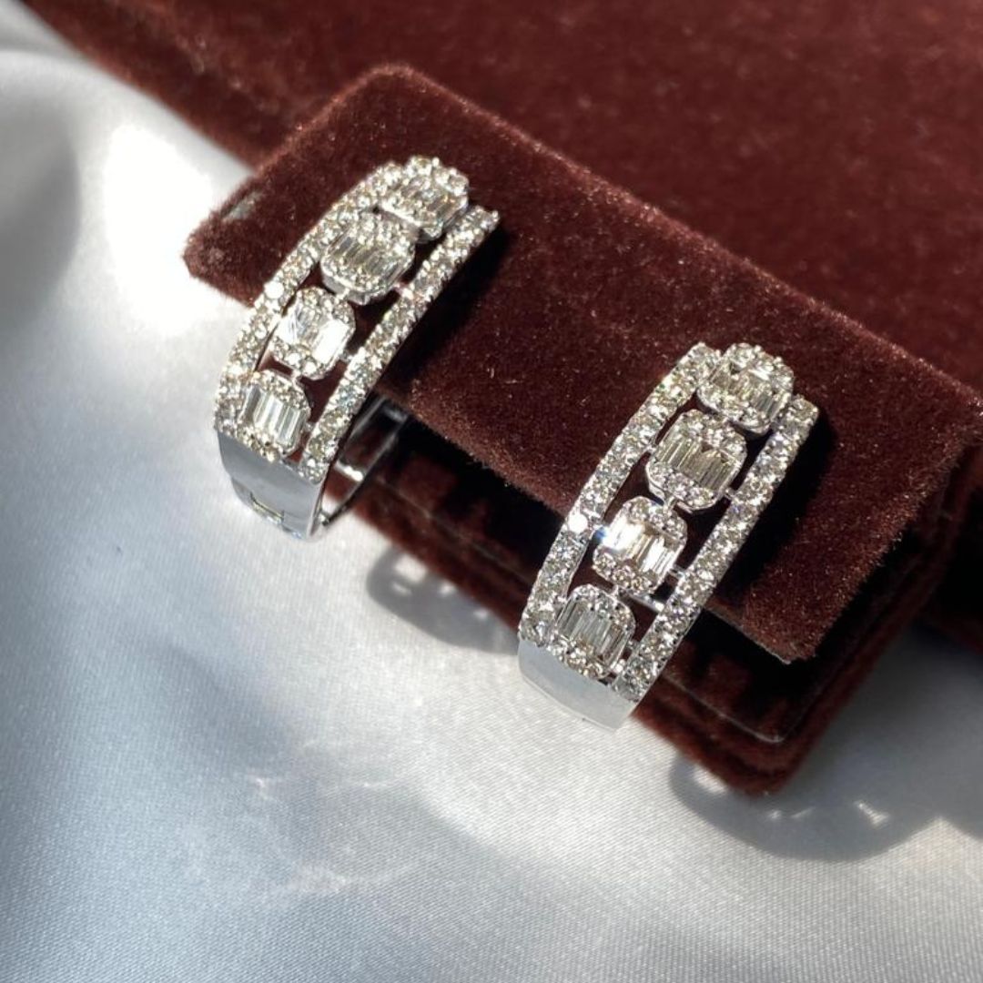 Alona Diamond Earrings - zivar.in