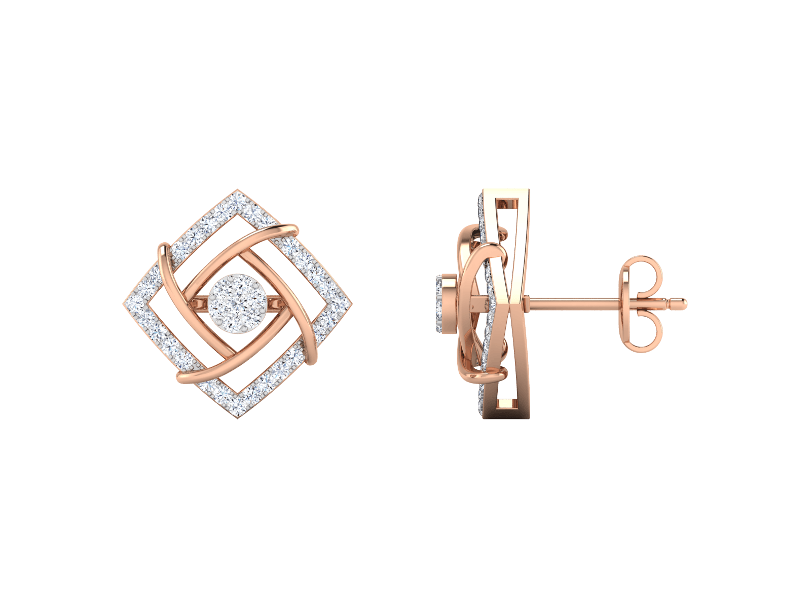 Amabelle DIAMOND EARRING - zivar.in