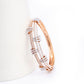 Aniya 18K Rose Gold Diamond Bracelet with 3.29 Ct VS GH Diamonds - Zivar.in