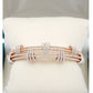 Aniya 18K Rose Gold Diamond Bracelet with 3.29 Ct VS GH Diamonds - Zivar.in