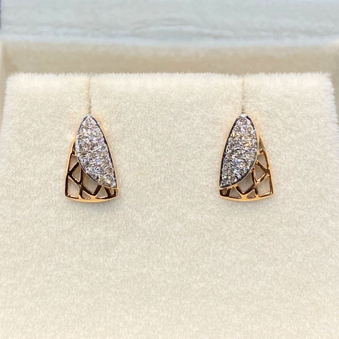 Asher Diamond Earring - zivar.in