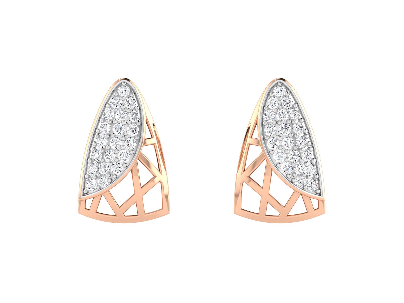 ASHER DIAMOND EARRING - zivar.in