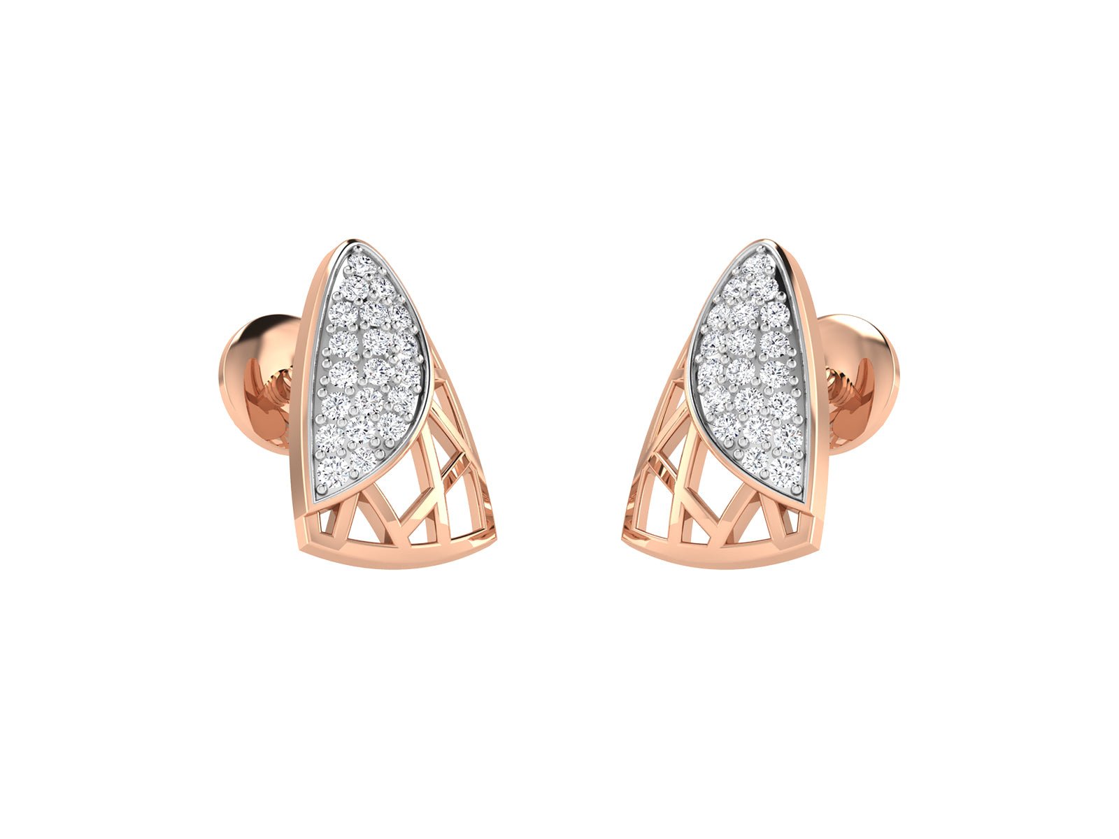 ASHER DIAMOND EARRING - zivar.in