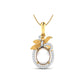 Ashwini Diamond Pendant - zivar.in