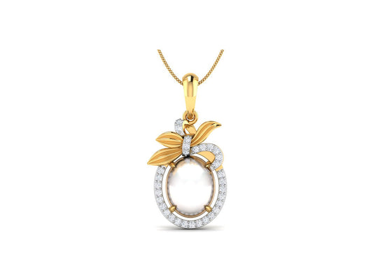 Ashwini Diamond Pendant - zivar.in