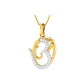 AUM SHREE DIAMOND PENDANT - zivar.in
