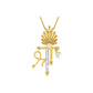 Bansi Diamond Pendant - zivar.in