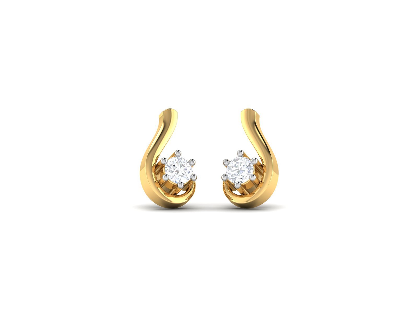 BARE BEAUTY DIAMOND EARRING - zivar.co