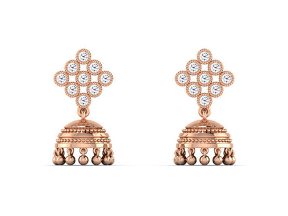 Barkha Diamond Earring - zivar.in