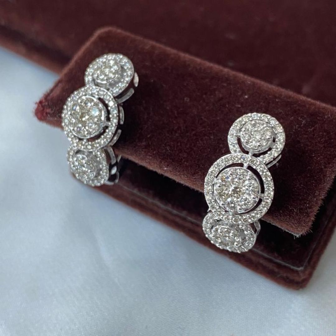Belita Diamond Earrings - zivar.in