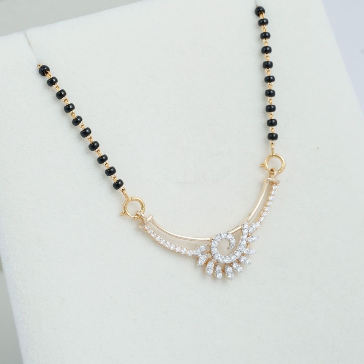 CHAVVI DIAMOND MANGALSUTRA - zivar.co