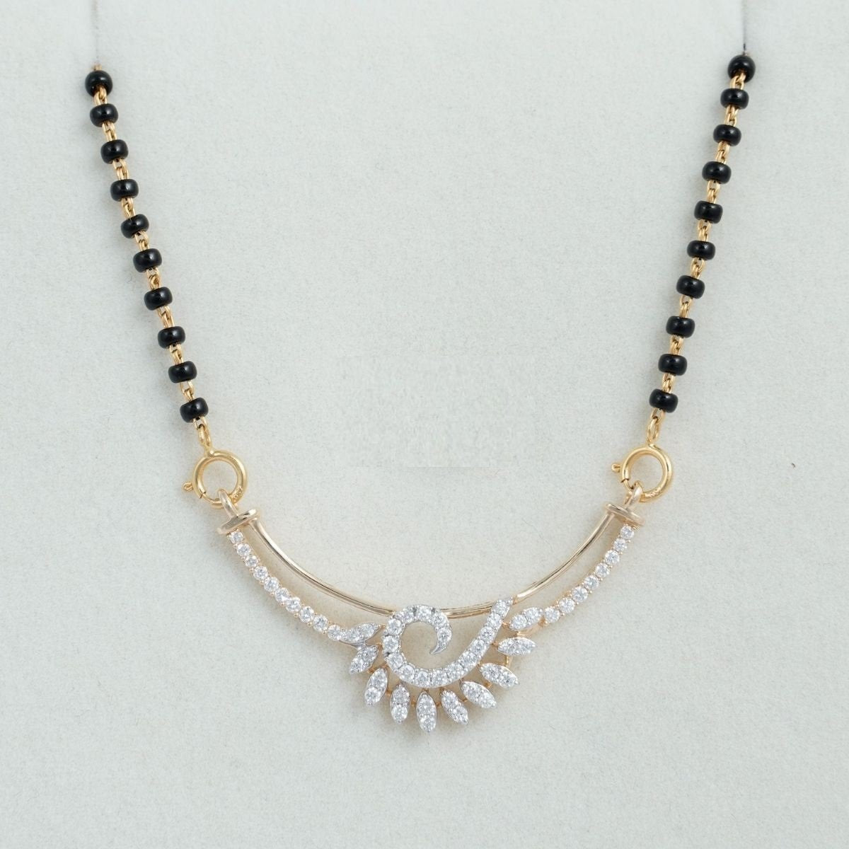 CHAVVI DIAMOND MANGALSUTRA - zivar.co