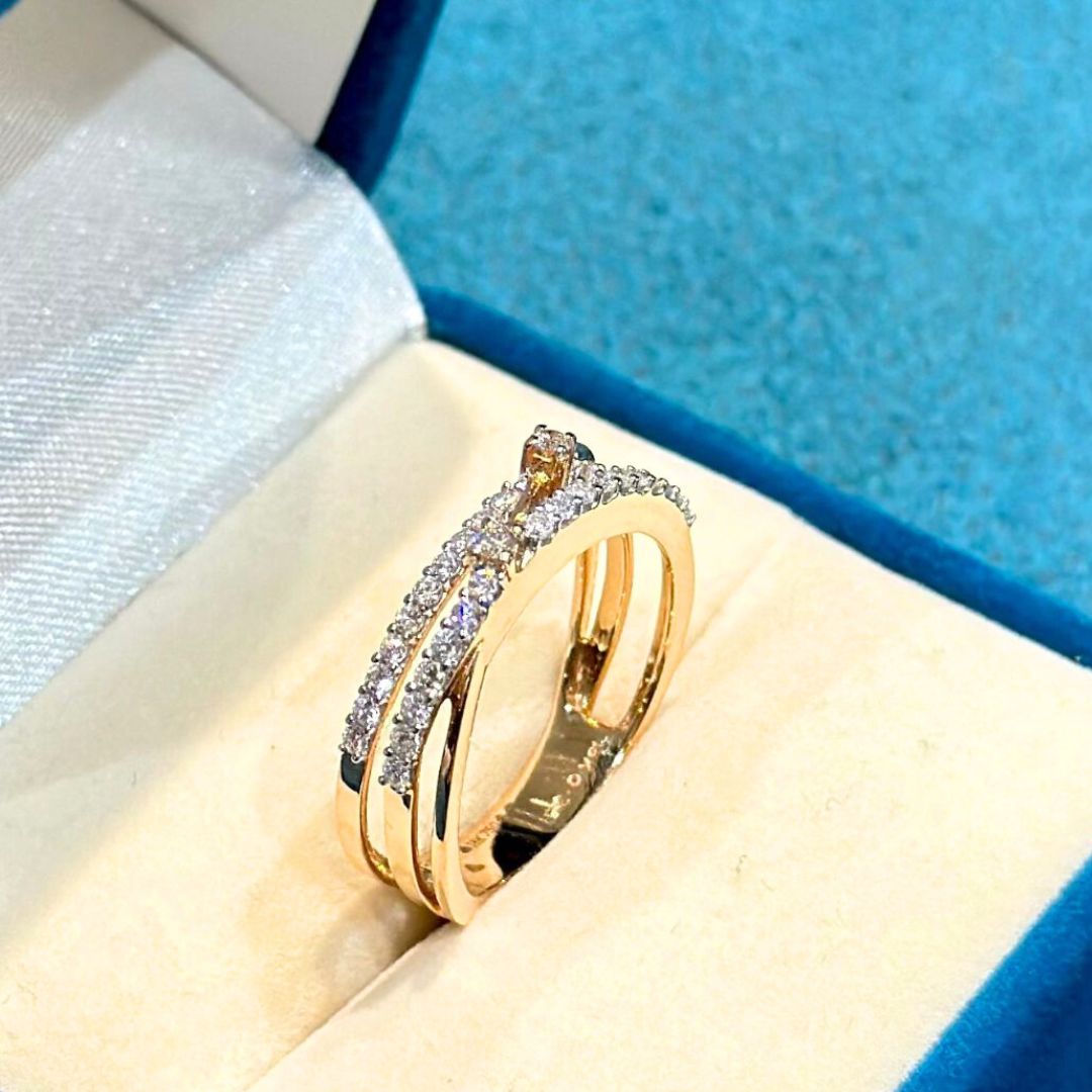 Christian Diamond Ring - zivar.in