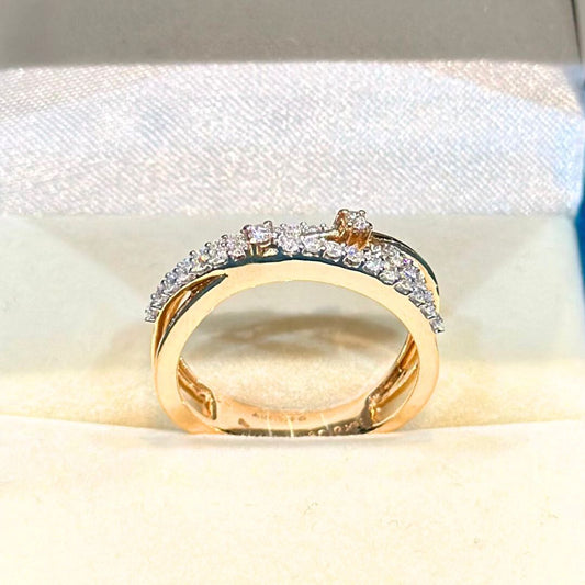 Christian Diamond Ring - zivar.in