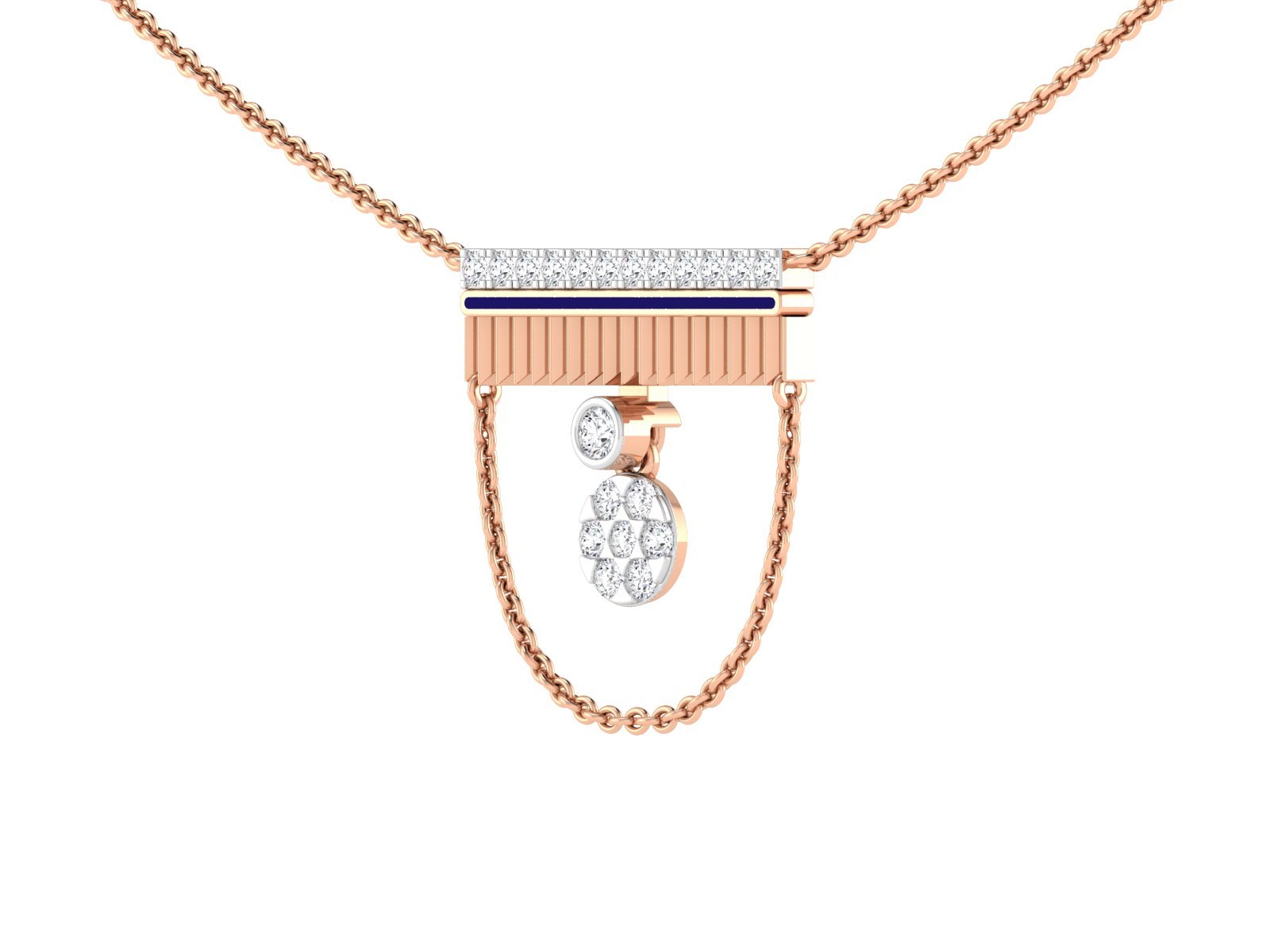 CLARETTE DIAMOND NECKPIECE - zivar.co