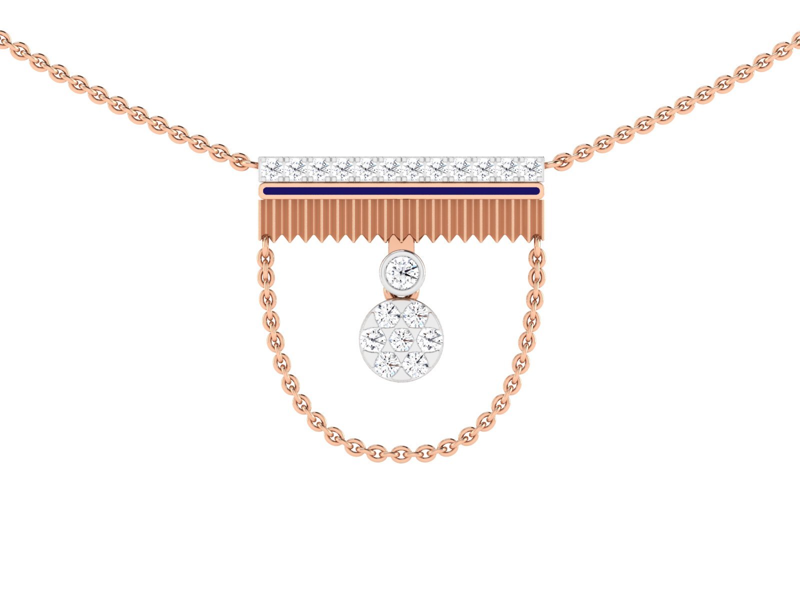 CLARETTE DIAMOND NECKPIECE - zivar.co