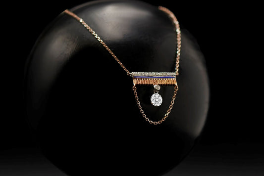 CLARETTE DIAMOND NECKPIECE - zivar.co