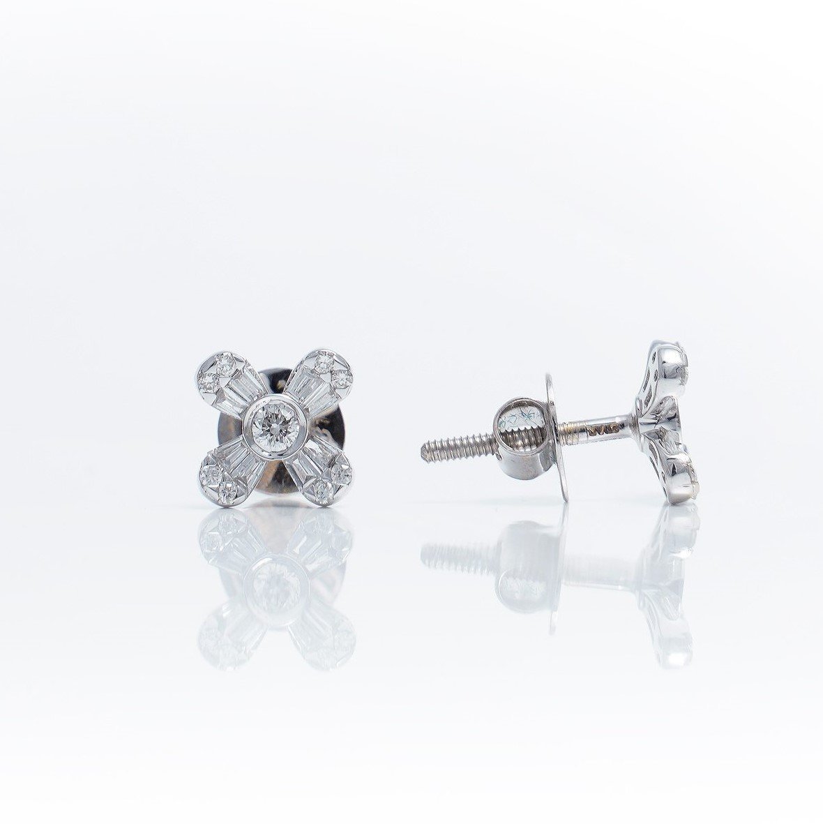 Crystal Diamond Earring - zivar.co