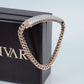 14KT Rose Gold Diamond Bracelet with 2.114 Carat Round VS GH Certified Diamonds - Zivar.in