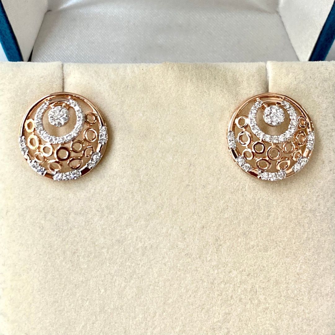 Deena Diamond Earring - zivar.in