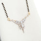 18K Yellow Gold Diamond Mangalsutra with 1.49 Ct SI IJ Diamonds - Zivar.in