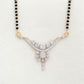18K Yellow Gold Diamond Mangalsutra with 1.49 Ct SI IJ Diamonds - Zivar.in
