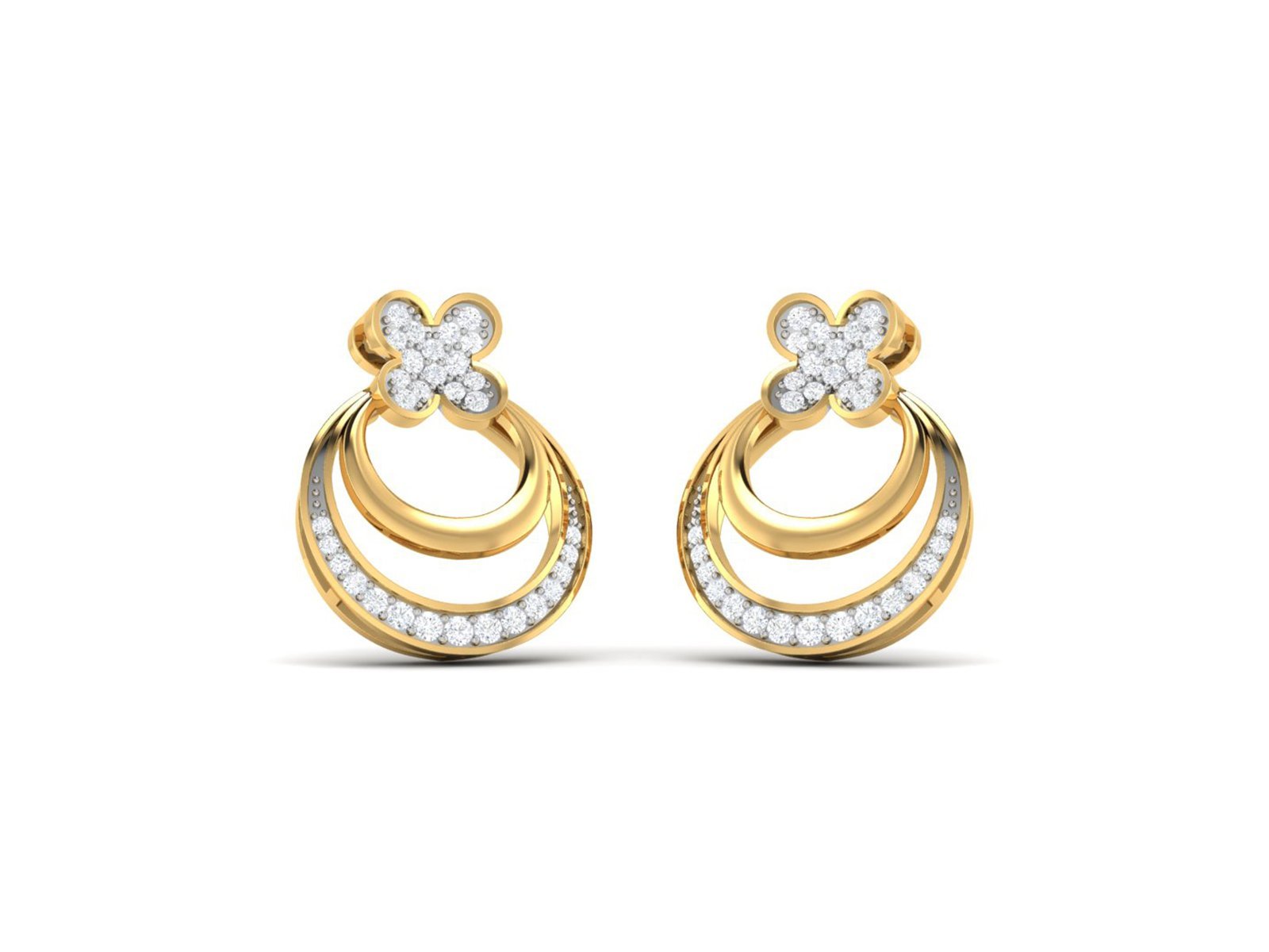 DIANA DIAMOND EARRING - zivar.co