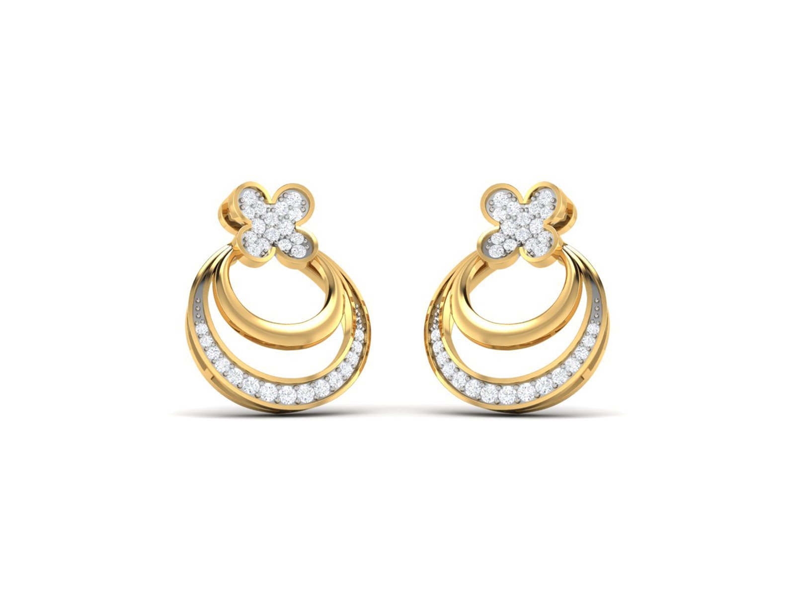 DIANA DIAMOND EARRING - zivar.co