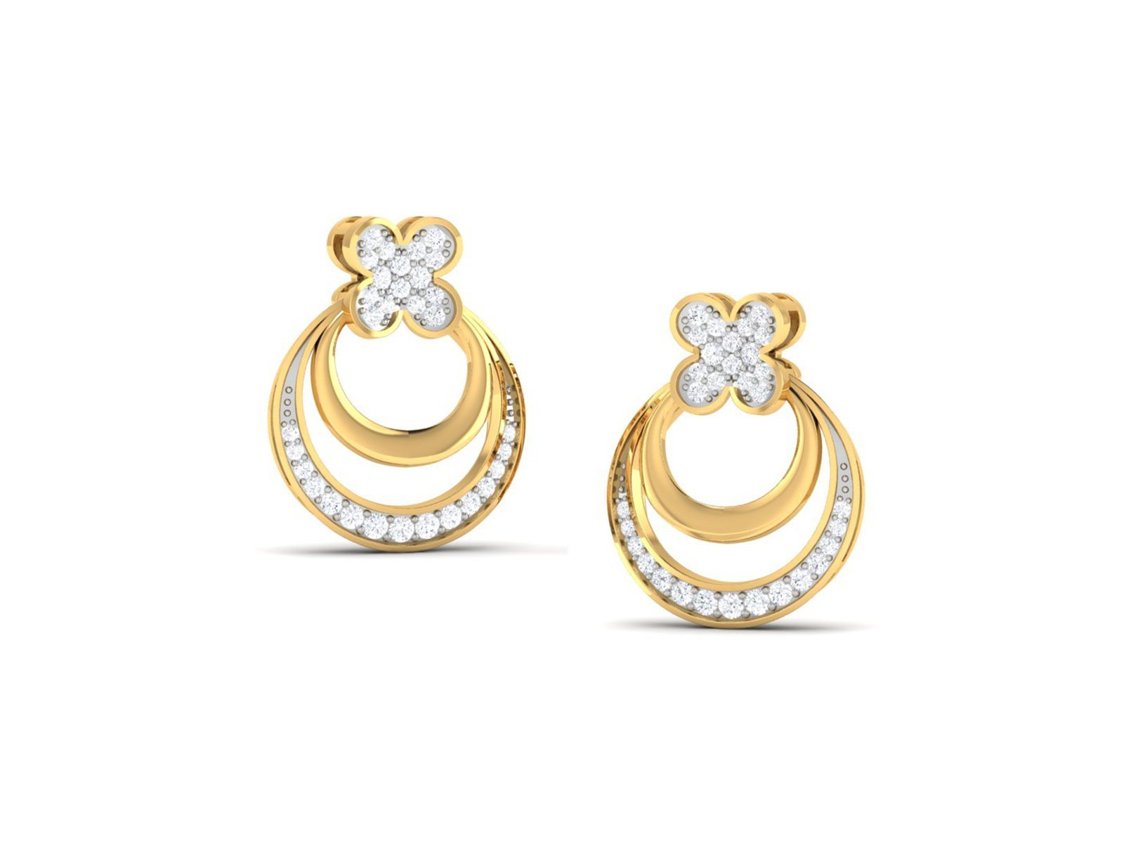 DIANA DIAMOND EARRING - zivar.co