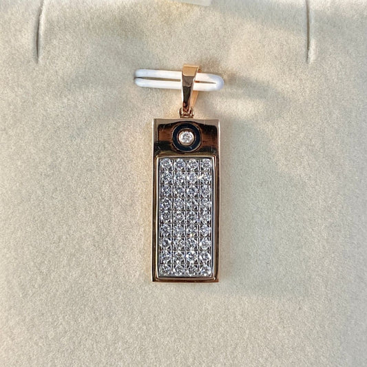 DREW DIAMOND PENDANT - zivar.co