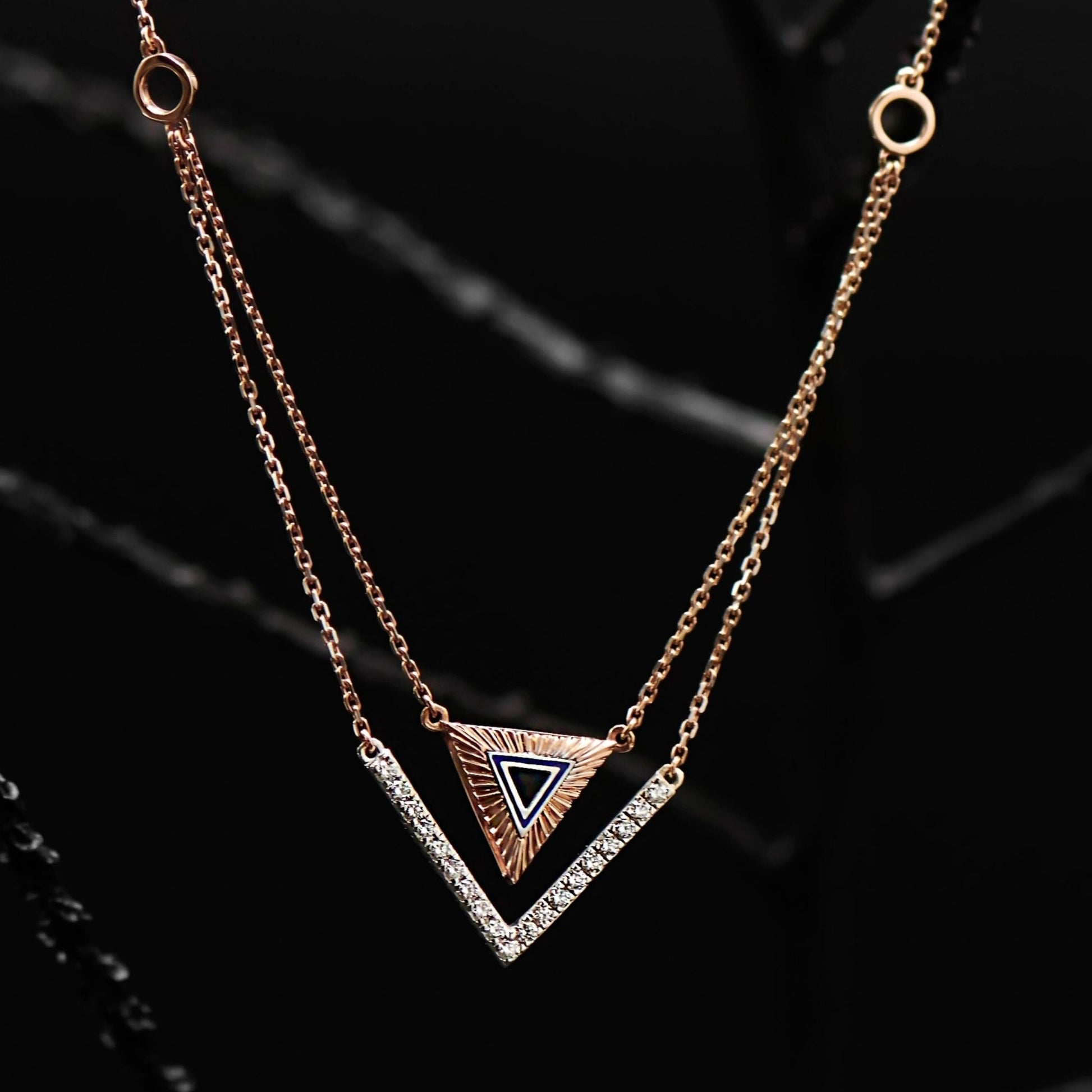 Elisia Diamond Neckpiece - zivar.co