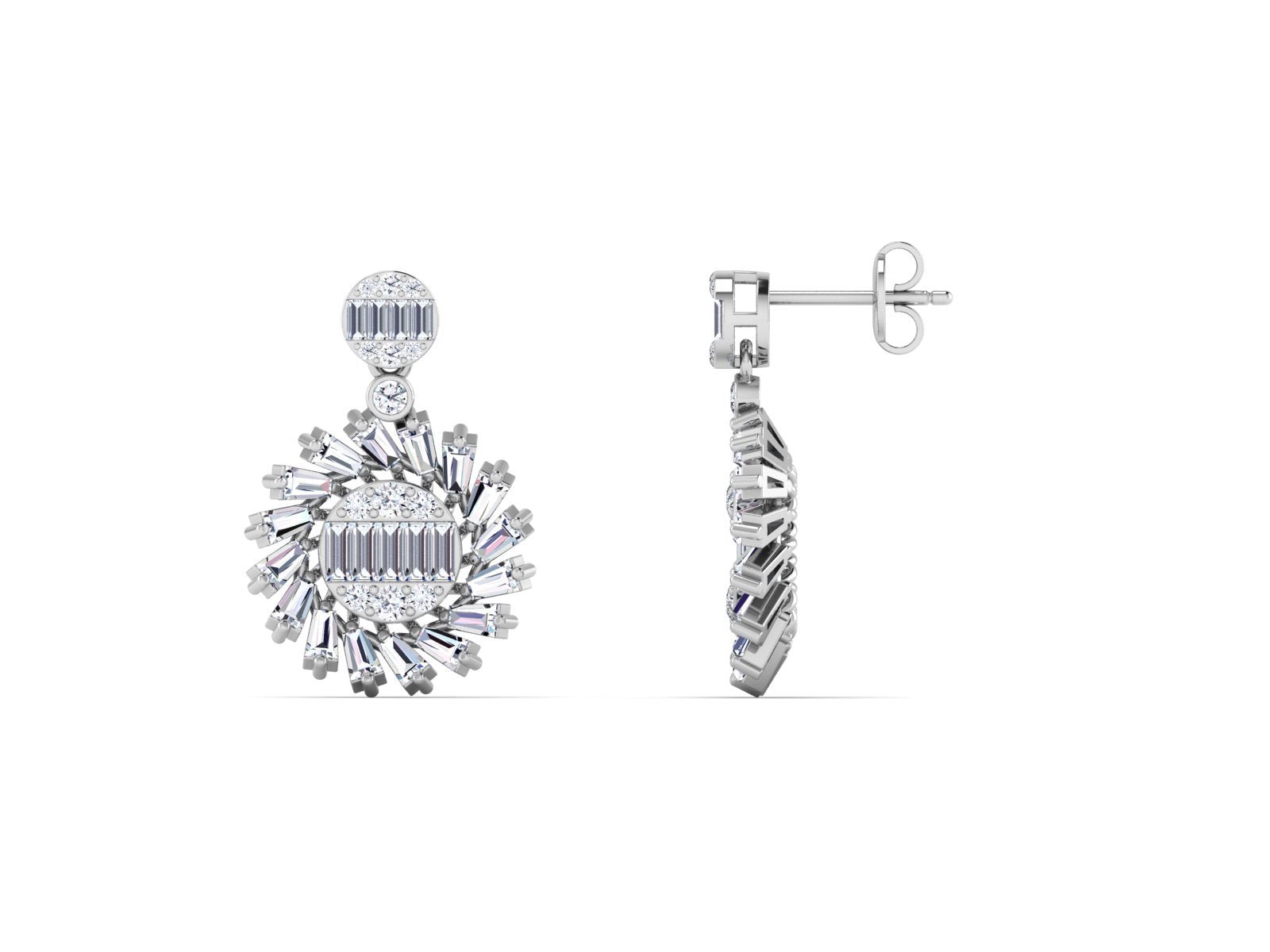 Elvera Diamond Earring - zivar.in