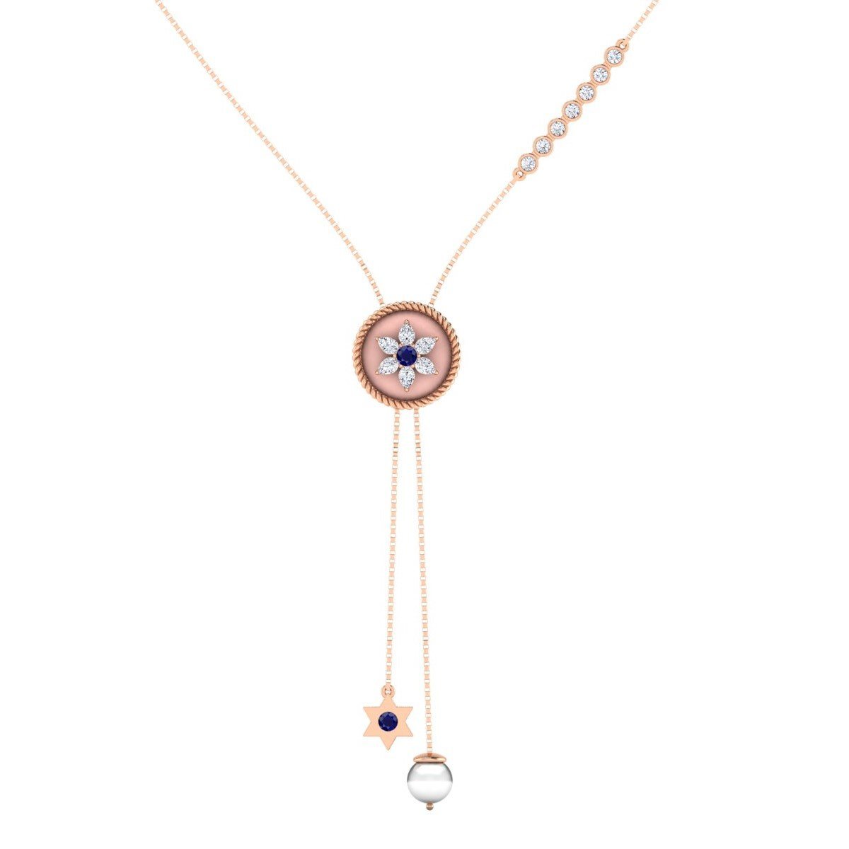 Emira Diamond Necklace - zivar.co