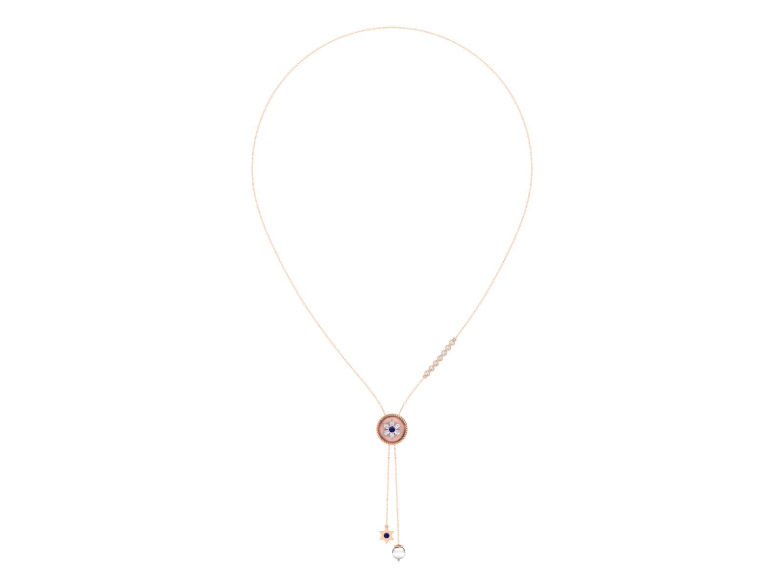 Emira Diamond Necklace - zivar.co