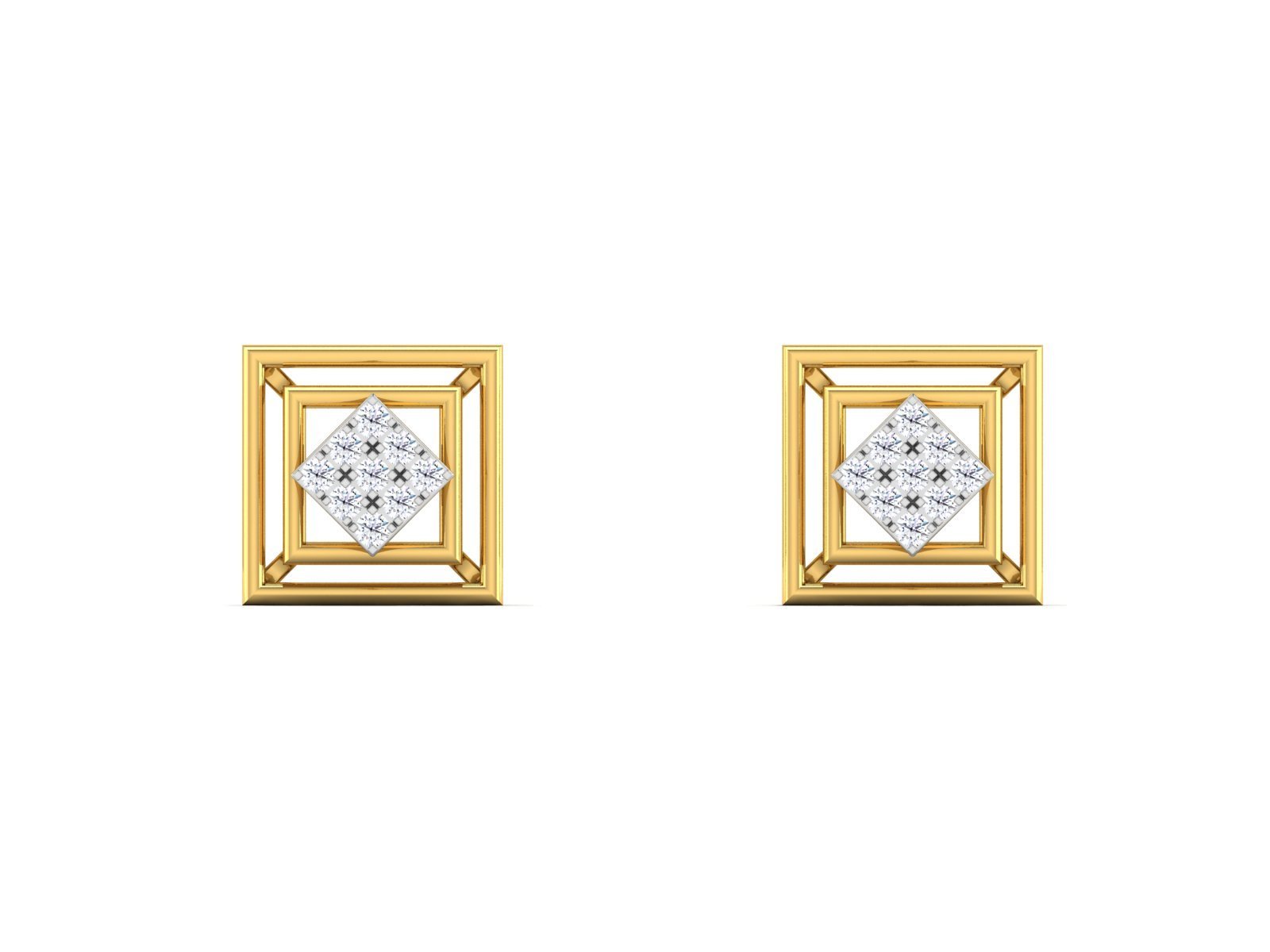 ESHANA DIAMOND EARRING - zivar.co