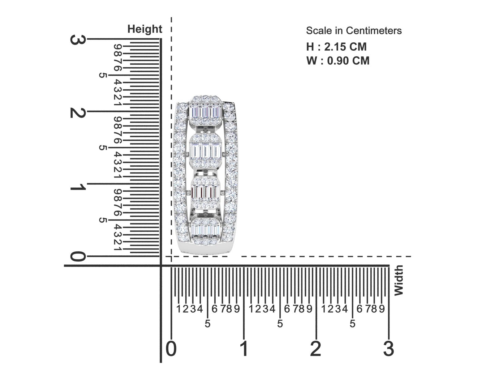 ESTELLA DIAMOND EARRING - zivar.in