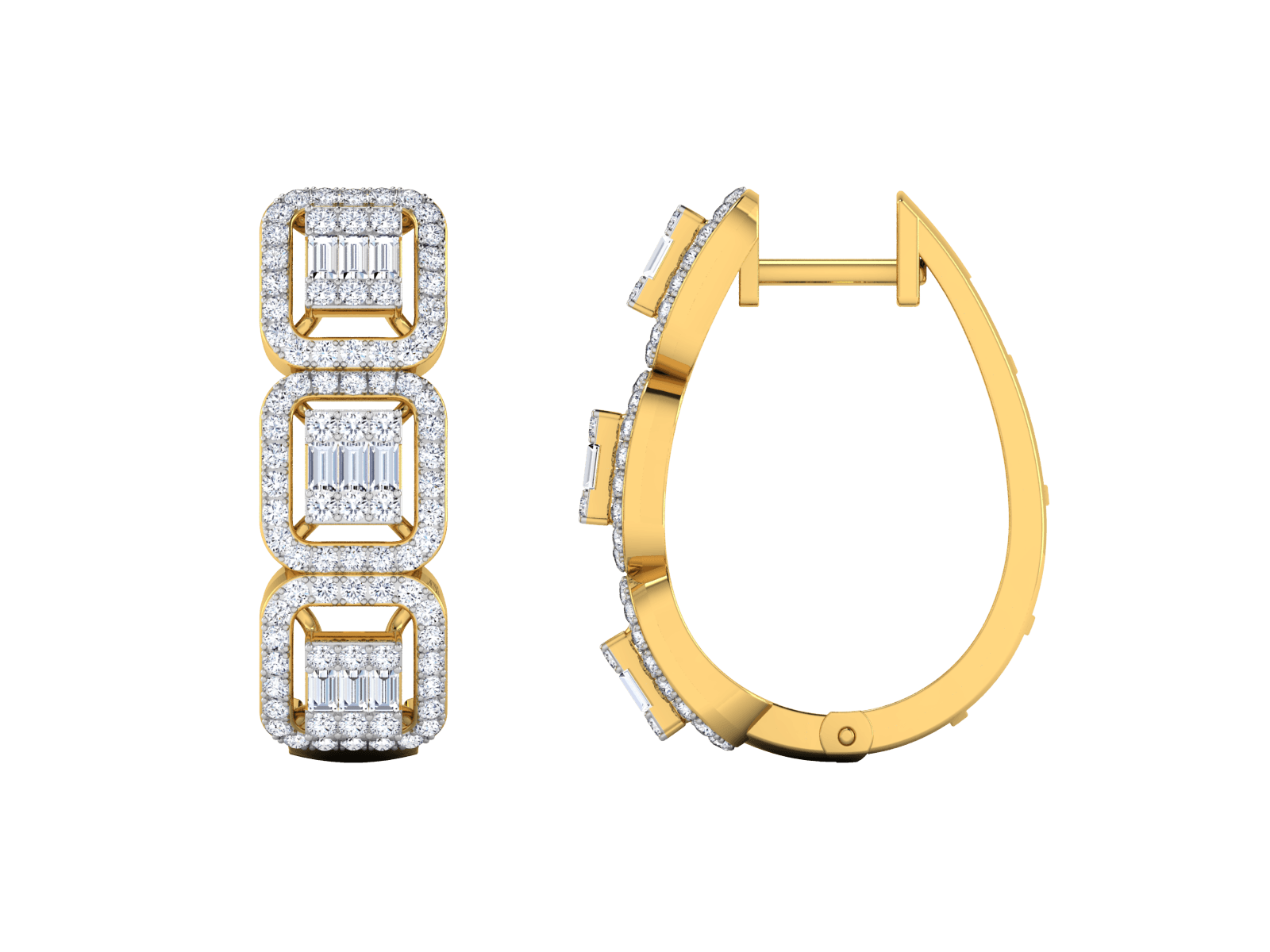 Fab Diamond Earrings - zivar.in