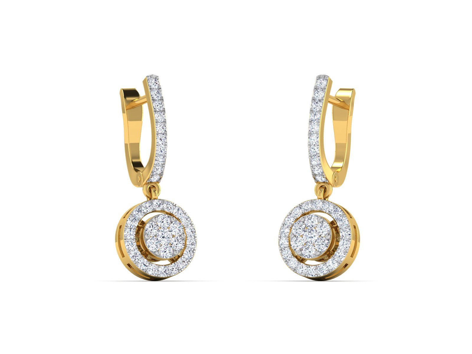 Fabiola Diamond Earrings - zivar.in