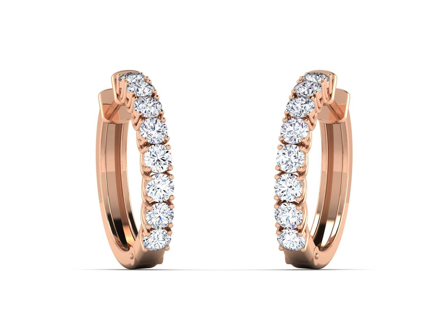 FATIMA DIAMOND EARRING - zivar.in