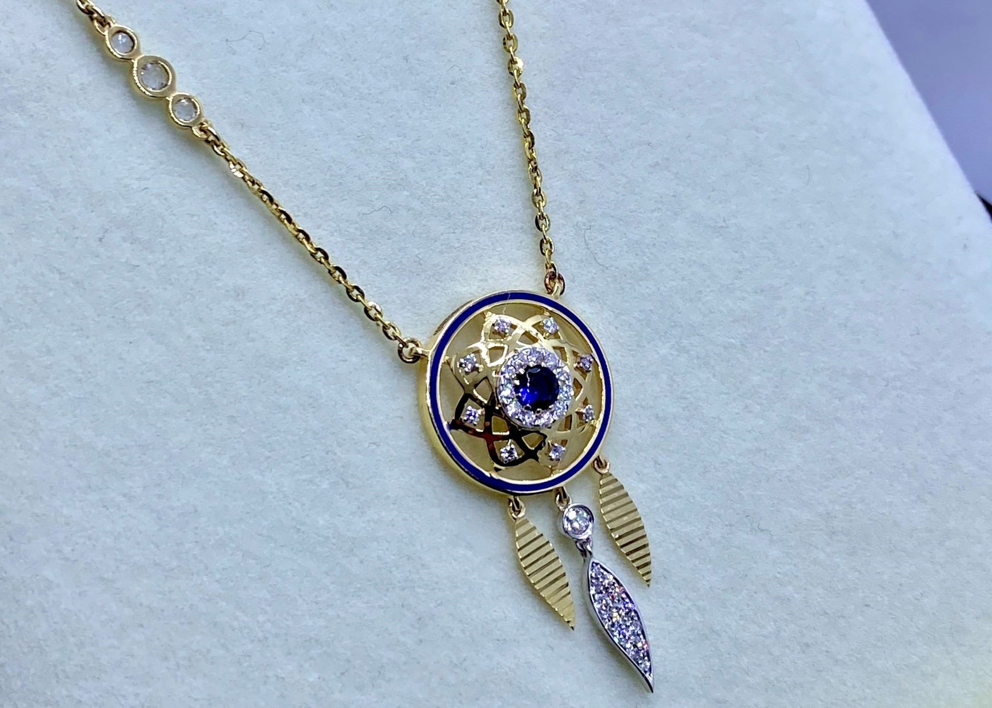 Flavia Diamond Necklace - zivar.co