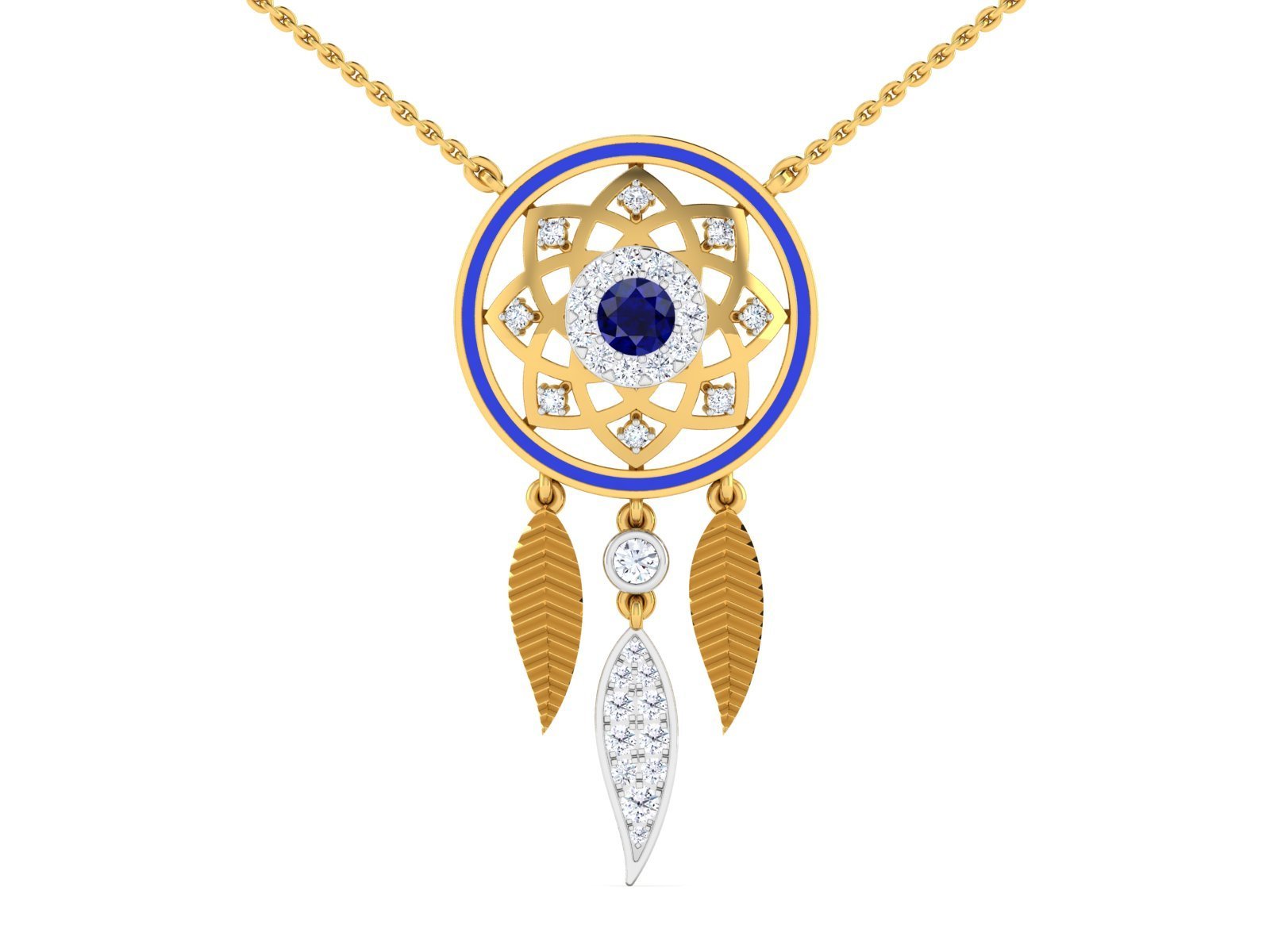 Flavia Diamond Necklace - zivar.co
