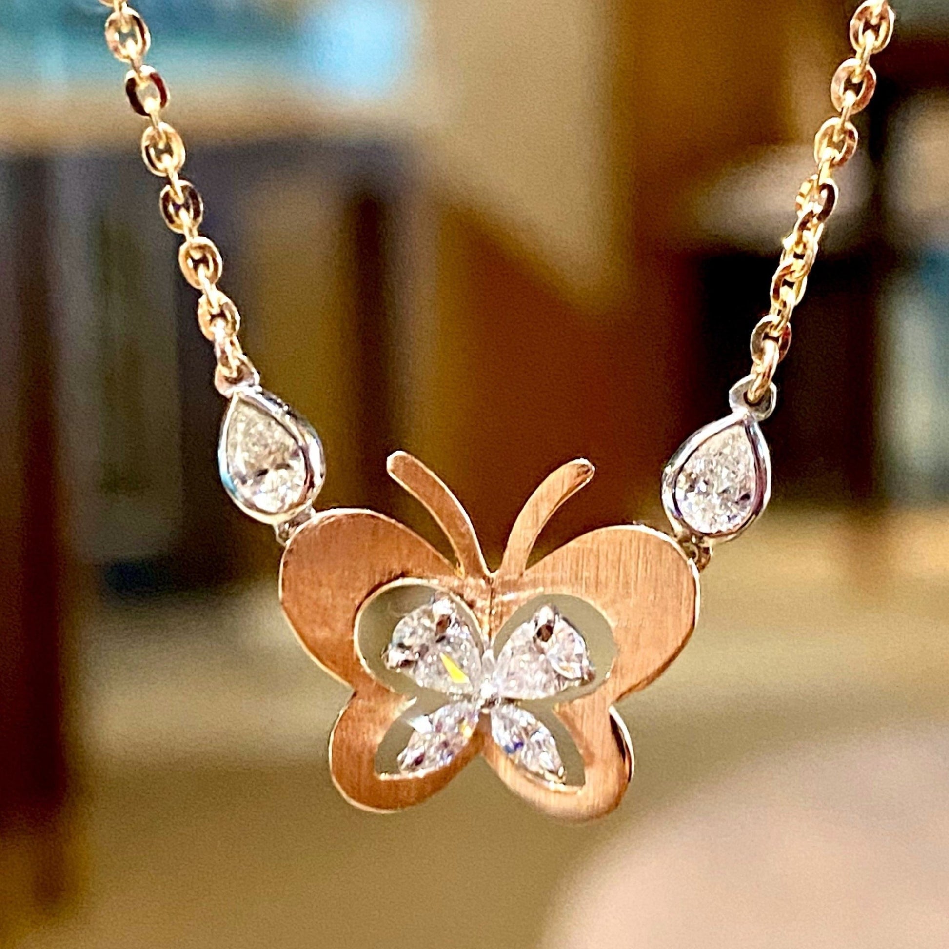 Flora Diamond Necklace - zivar.co