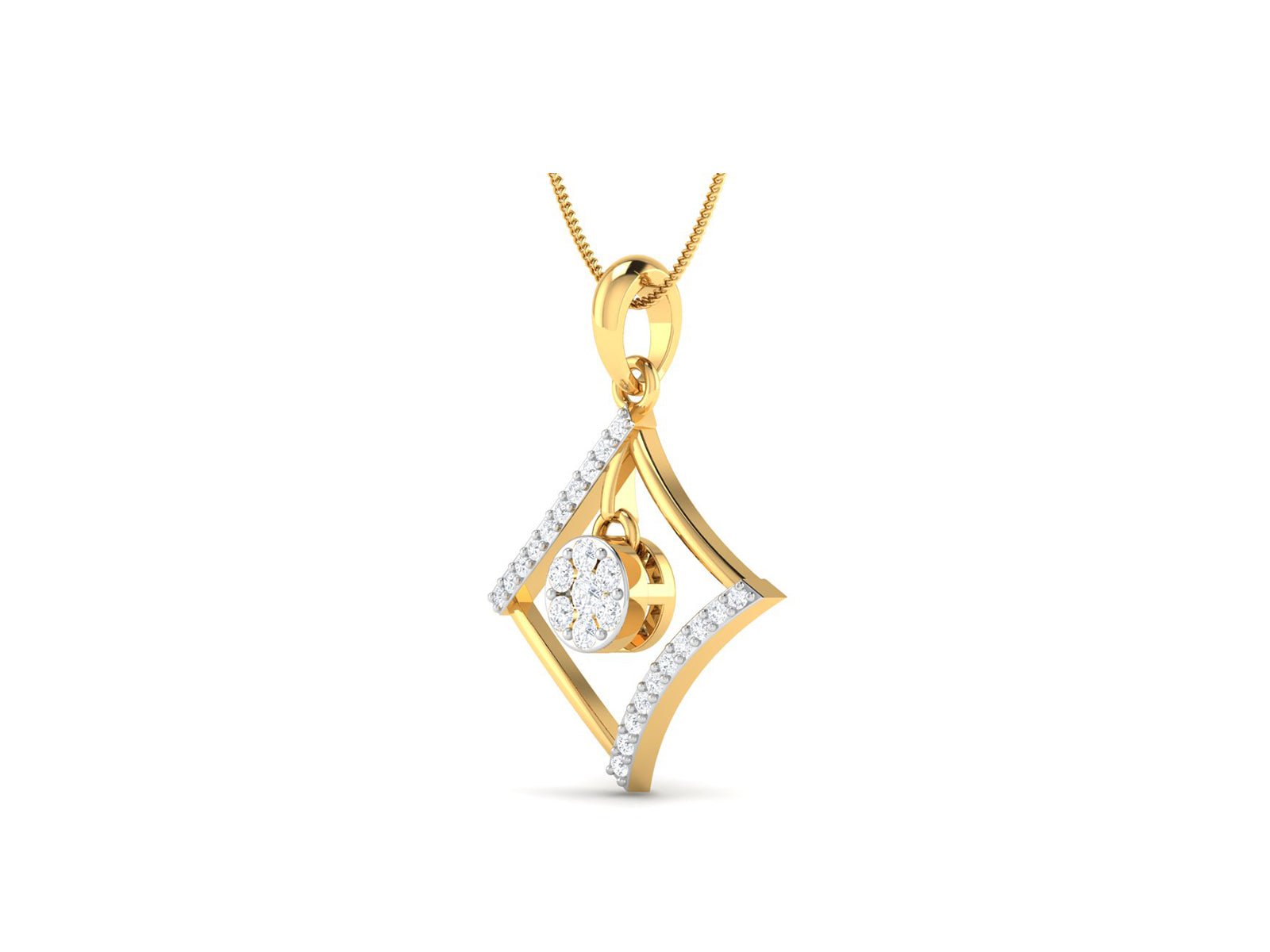 Fortune Diamond Pendant - zivar.in