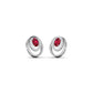 FUCHSIAN BEAUTY DIAMOND EARRING - zivar.in