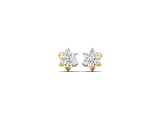 GLARE DIAMOND EARRING - zivar.co