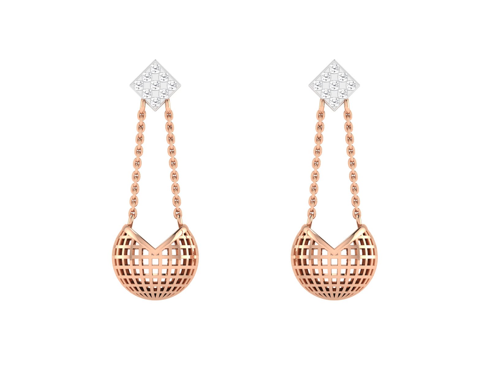 HANNA DIAMOND EARRING - zivar.in