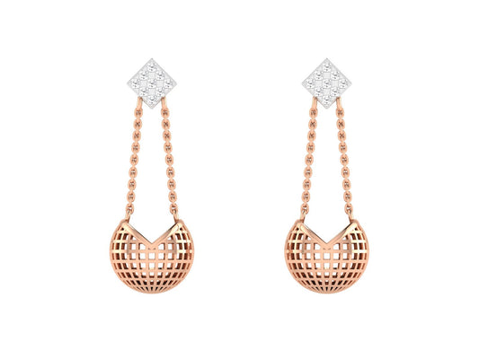 HANNA DIAMOND EARRING - zivar.in