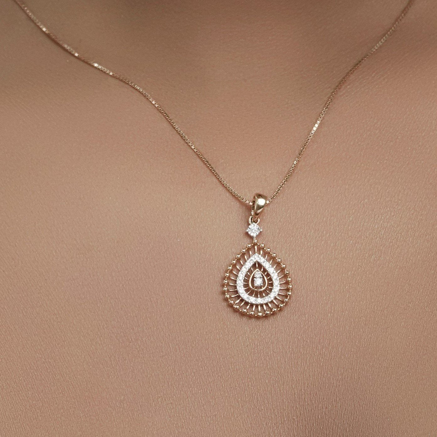 Harriet Diamond Pendant - zivar.co