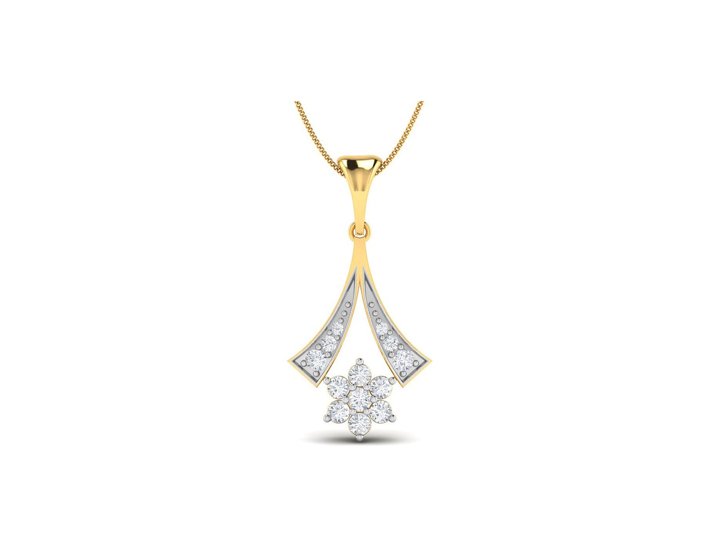 HEAVENLY DIAMOND PENDANT - zivar.in