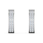 HOOP LOOPS DIAMOND EARRING - zivar.in